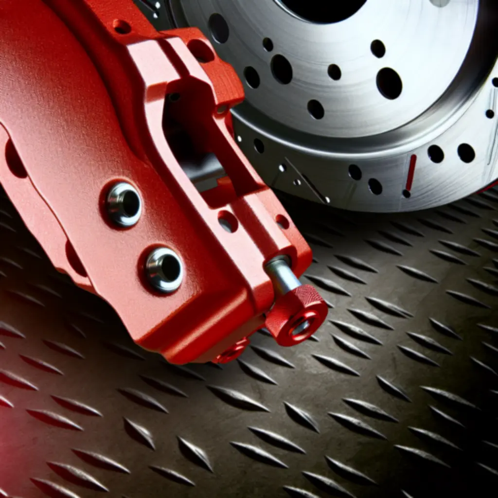 Zbliżenie na precyzyjne części samochodowe