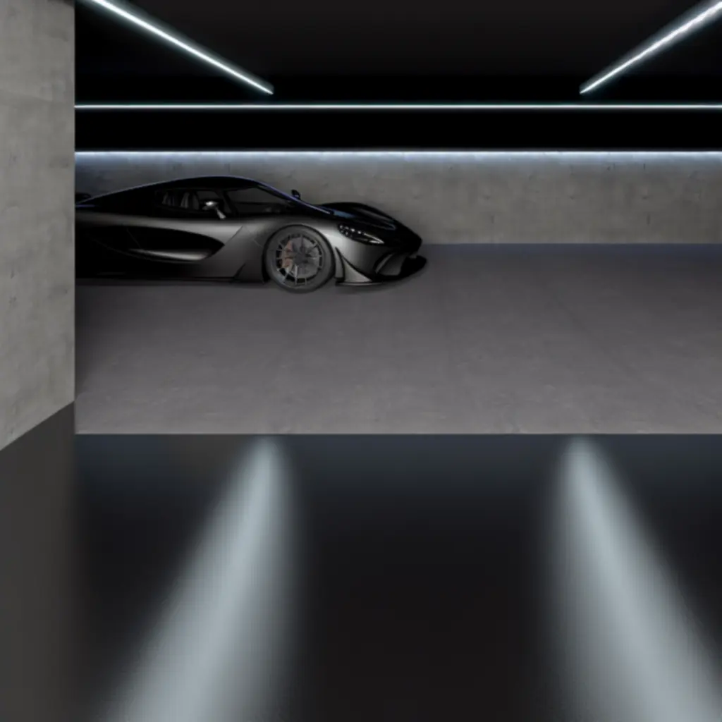 Sportowy samochód o wysokich osiągach