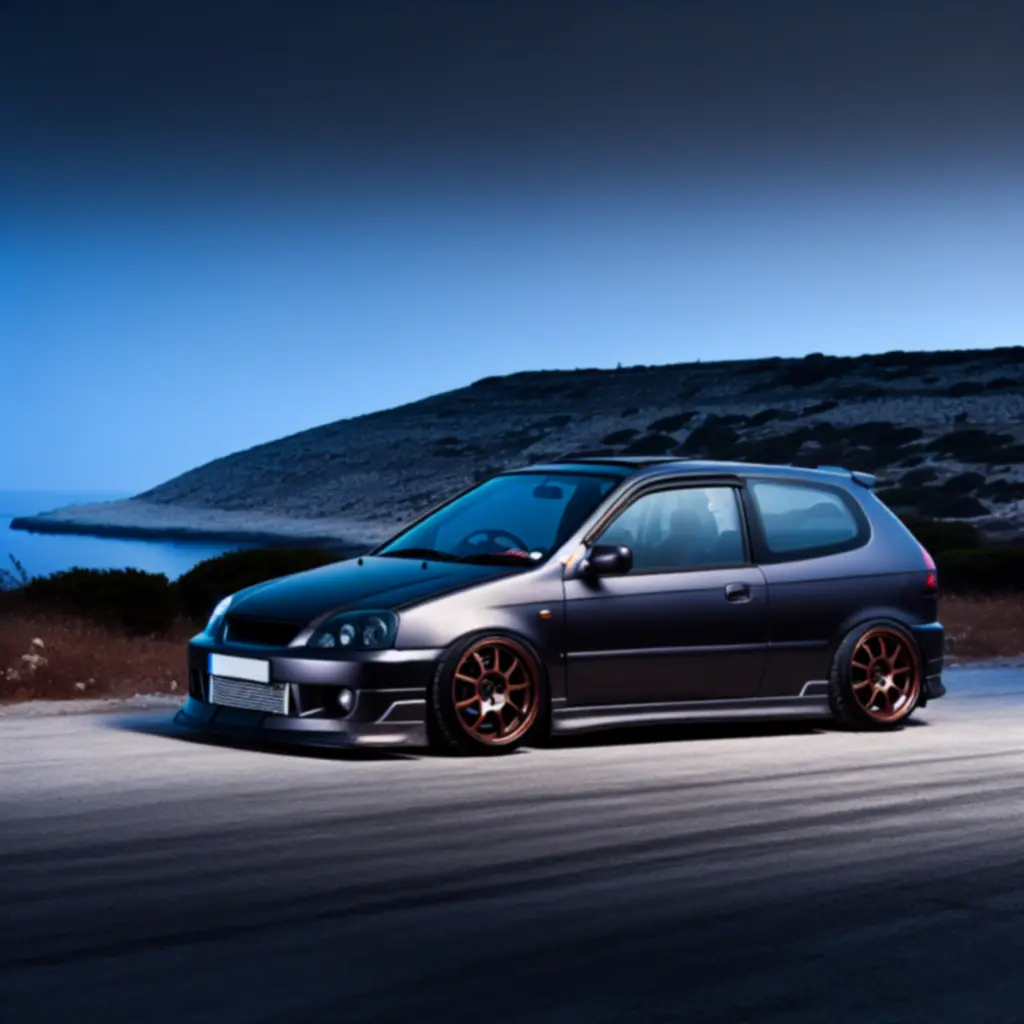 Zmodyfikowany hatchback o wysokich osiągach